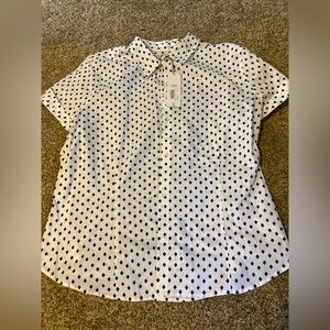Liz Claiborne shirt sleeve button up